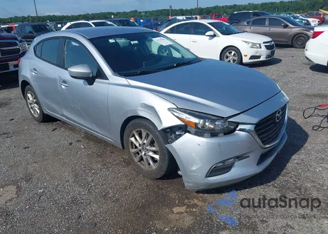 2017 Mazda 3 Sport из США, поврежденный, VIN 3MZBN1K79HM157896
